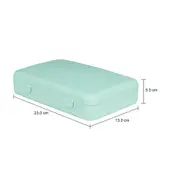 NÉCESSAIRE 23 CM X 15 CM SELFCARE - SORBET DE MENTA - Foto 11