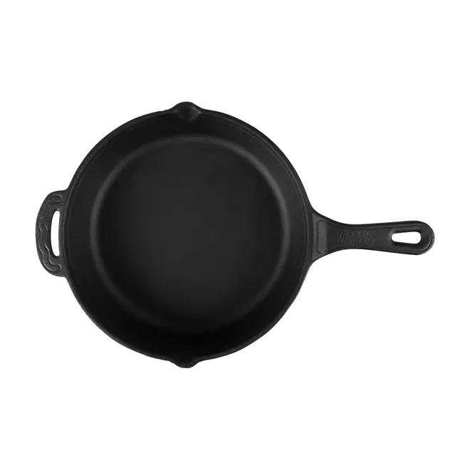 FRIGIDEIRA DE FERRO 30 CM DIVINÓPOLIS - PRETO - Foto 3