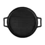 GRILL DE FERRO 36 CM DIVINÓPOLIS - PRETO - Foto 3