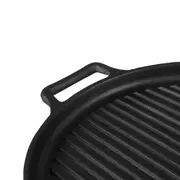 GRILL DE FERRO 36 CM DIVINÓPOLIS - PRETO - Foto 4