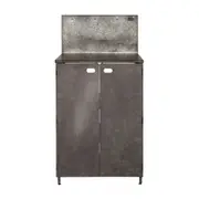 ARMÁRIO DE COZINHA 2 PORTAS 64 CM BRASP - GRAFITE FOSFATIZADO - Foto 1