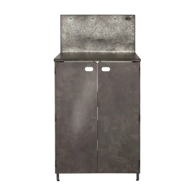ARMÁRIO DE COZINHA 2 PORTAS 64 CM BRASP - GRAFITE FOSFATIZADO - Foto 1