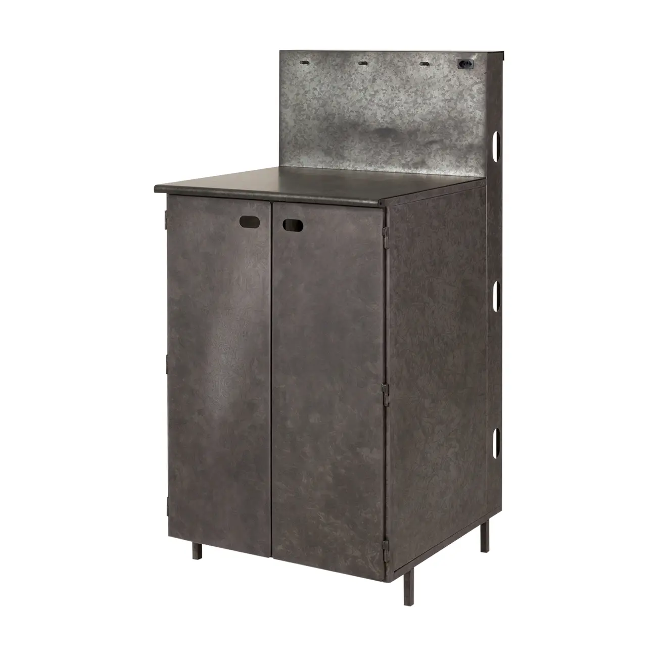 ARMÁRIO DE COZINHA 2 PORTAS 64 CM BRASP - GRAFITE FOSFATIZADO - Foto 2
