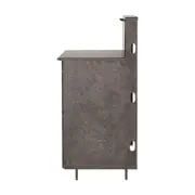 ARMÁRIO DE COZINHA 2 PORTAS 64 CM BRASP - GRAFITE FOSFATIZADO - Foto 3