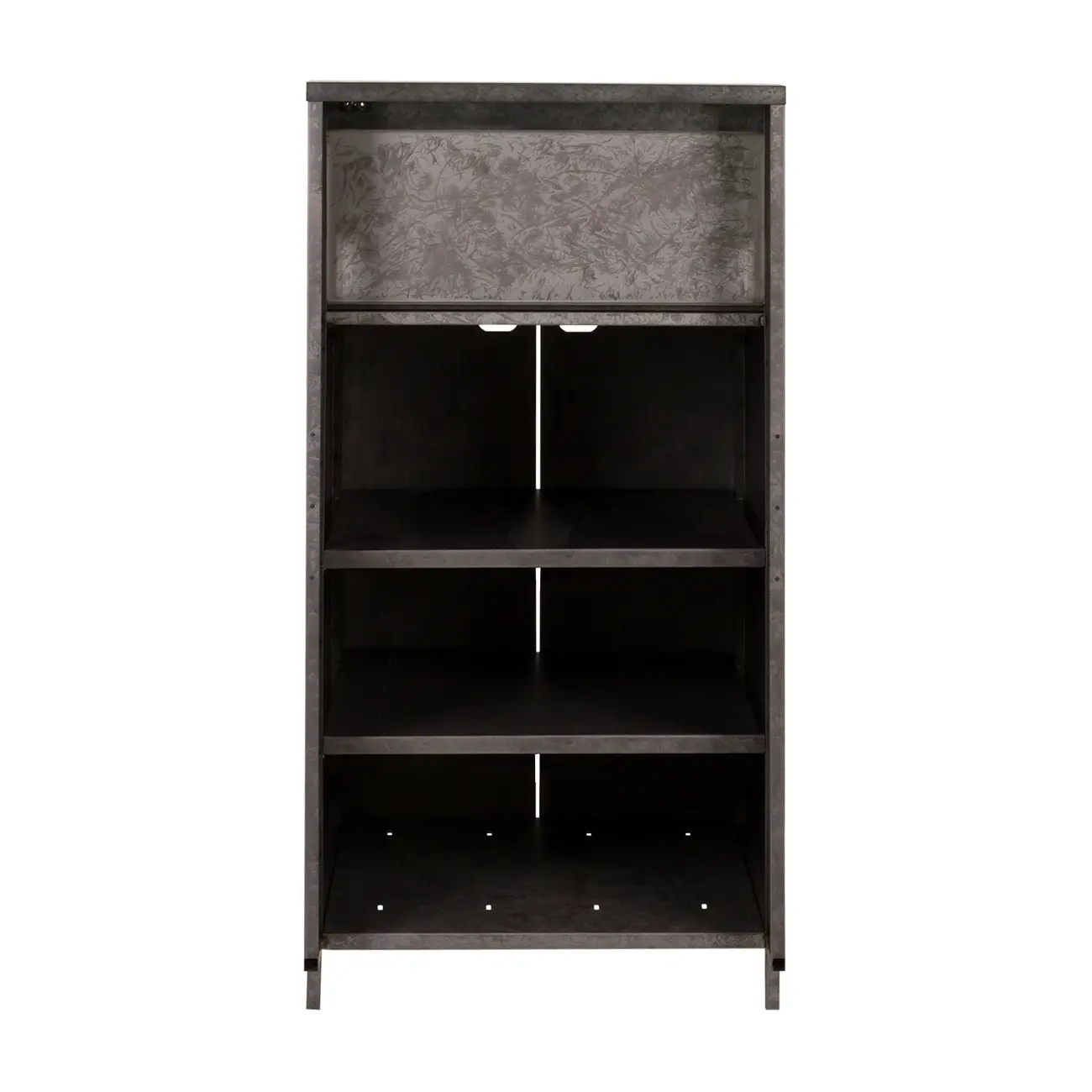 ARMÁRIO DE COZINHA 2 PORTAS 64 CM BRASP - GRAFITE FOSFATIZADO - Foto 4