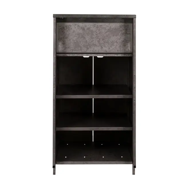 ARMÁRIO DE COZINHA 2 PORTAS 64 CM BRASP - GRAFITE FOSFATIZADO - Foto 4