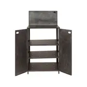 ARMÁRIO DE COZINHA 2 PORTAS 64 CM BRASP - GRAFITE FOSFATIZADO - Foto 5