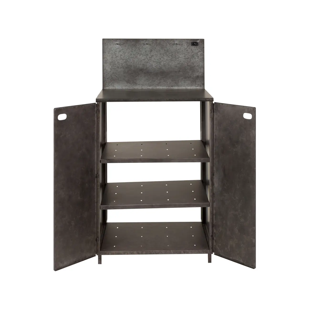 ARMÁRIO DE COZINHA 2 PORTAS 64 CM BRASP - GRAFITE FOSFATIZADO - Foto 5
