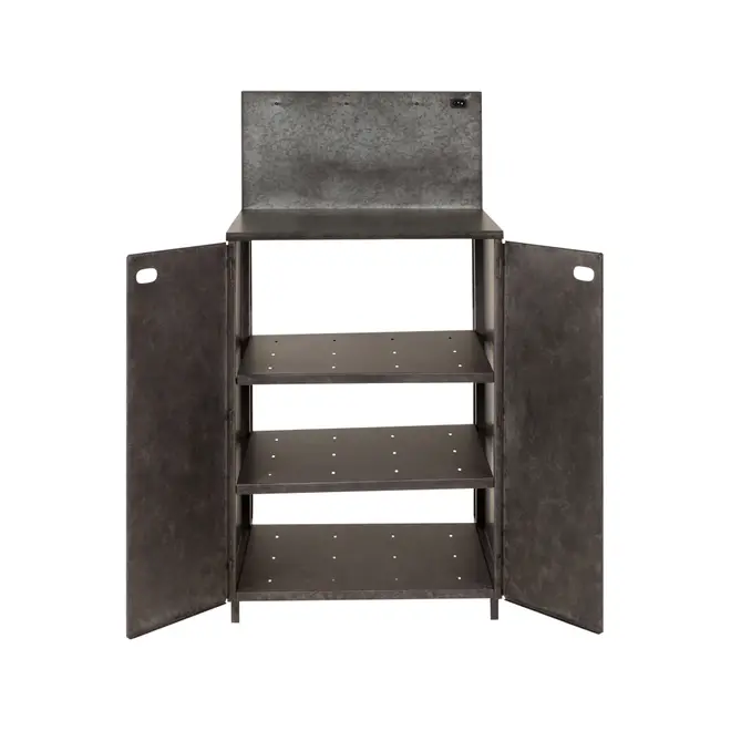 ARMÁRIO DE COZINHA 2 PORTAS 64 CM BRASP - GRAFITE FOSFATIZADO - Foto 5
