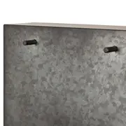 ARMÁRIO DE COZINHA 2 PORTAS 64 CM BRASP - GRAFITE FOSFATIZADO - Foto 8