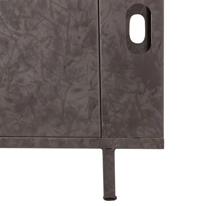 ARMÁRIO DE COZINHA 2 PORTAS 64 CM BRASP - GRAFITE FOSFATIZADO - Foto 10