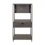 ARMÁRIO DE COZINHA MÉDIO ABERTO 1 GAVETA 64 CM BRASP - GRAFITE FOSFATIZADO - Foto 1