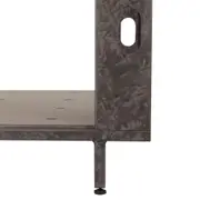 ARMÁRIO DE COZINHA MÉDIO ABERTO 1 GAVETA 64 CM BRASP - GRAFITE FOSFATIZADO - Foto 6