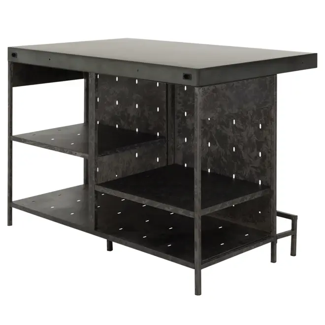 BALCÃO DE COZINHA 1,28 M X 85 CM BRASP - GRAFITE FOSFATIZADO - Foto 2