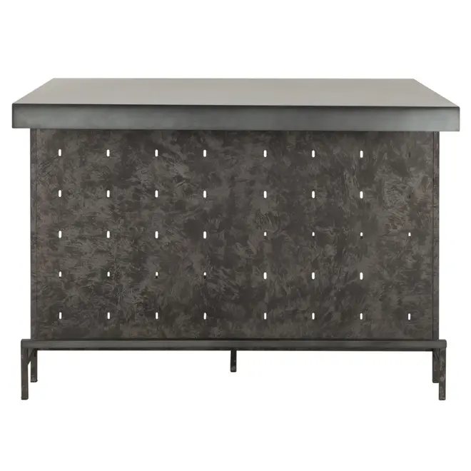 BALCÃO DE COZINHA 1,28 M X 85 CM BRASP - GRAFITE FOSFATIZADO - Foto 3