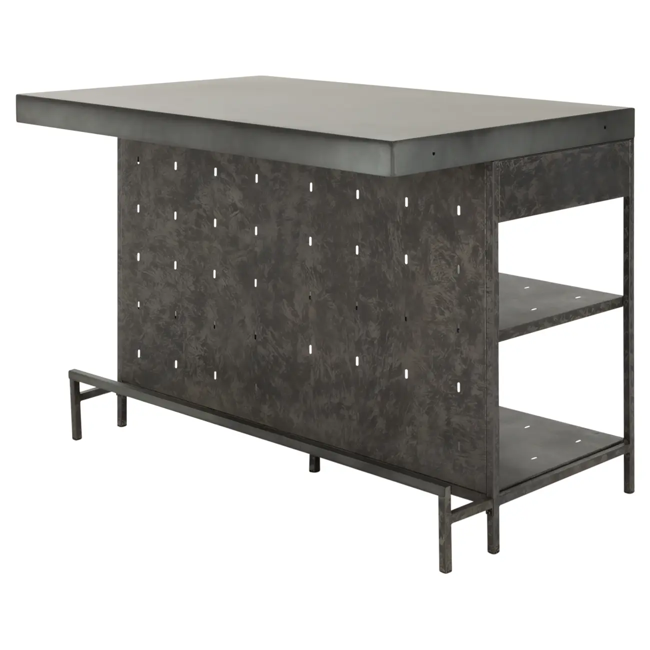 BALCÃO DE COZINHA 1,28 M X 85 CM BRASP - GRAFITE FOSFATIZADO - Foto 4