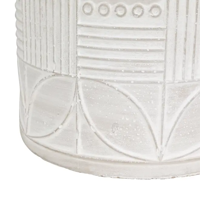 CACHEPÔ 12 CM BETON ART - KONKRET/BRANCO - Foto 3