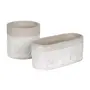 CACHEPÔ 12 CM BETON ART - KONKRET/BRANCO - Foto 4