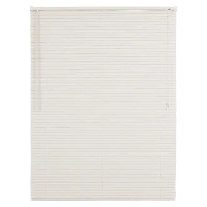 PERSIANA HORIZONTAL 1 M X 1,60 M X 25 MM CONTROL I - BRANCO - Foto 1