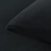 JOGO DE LENÇOL DE SOLTEIRO 2 PEÇAS FONDLE - PRETO - Foto 2