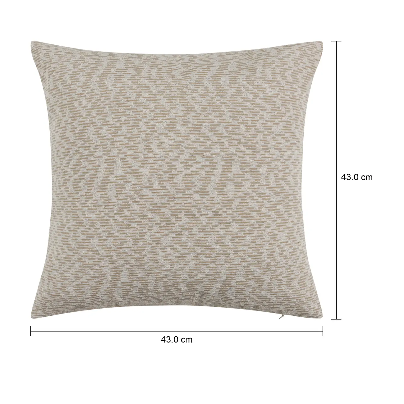 CAPA PARA ALMOFADA 43 CM X 43 CM HIGH - LATTE/NATURAL - Foto 4