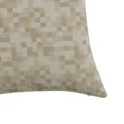 CAPA PARA ALMOFADA 43 CM X 43 CM GLANCE - LATTE/NATURAL - Foto 4