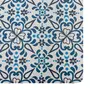 LUGAR AMERICANO 43 CM X 28 CM FOLKSY BLOOM - BRANCO/AZUL - Foto 2