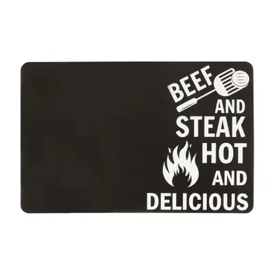 LUGAR AMERICANO 43 CM X 28 CM BARBACOA STEAK