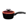 PANELA INDUÇÃO 18 CM DE CHEF - PRETO/TERRACOTA - Foto 3