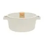 CAÇAROLA INDUÇÃO 24 CM FIKA - BEGE/PINUS NATURAL - Foto 1