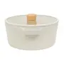 CAÇAROLA INDUÇÃO 24 CM FIKA - BEGE/PINUS NATURAL - Foto 4