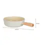 FRIGIDEIRA INDUÇÃO 18 CM FIKA - BEGE/PINUS NATURAL - Foto 13