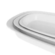 TRAVESSA REFRATÁRIA 43 CM X 33 CM FANCY - BRANCO - Foto 5
