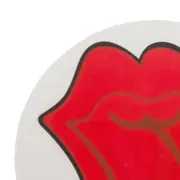 LUGAR AMERICANO 35 CM ROCK HISTORY - BRANCO TRANSLUCIDO/VERMELHO - Foto 4