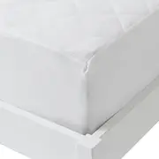 PROTETOR PARA COLCHÃO DE SOLTEIRO 98 CM X 1,98 M X 30 CM CARE'N PROTECT - BRANCO - Foto 3