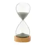 AMPULHETA 17 CM RARA - SÁLVIA/AMÊNDOA - Foto 2