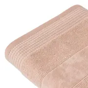 TOALHA DE BANHO GIGANTE 1,50 M X 90 CM DOUX AU TOUCHER - VIN ROSE - Foto 3