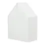 ESTANTE/ESCRIVANINHA INFANTIL 96 CM X 1,32 M MINICIDADE - BRANCO/NATURAL WASHED - Foto 5