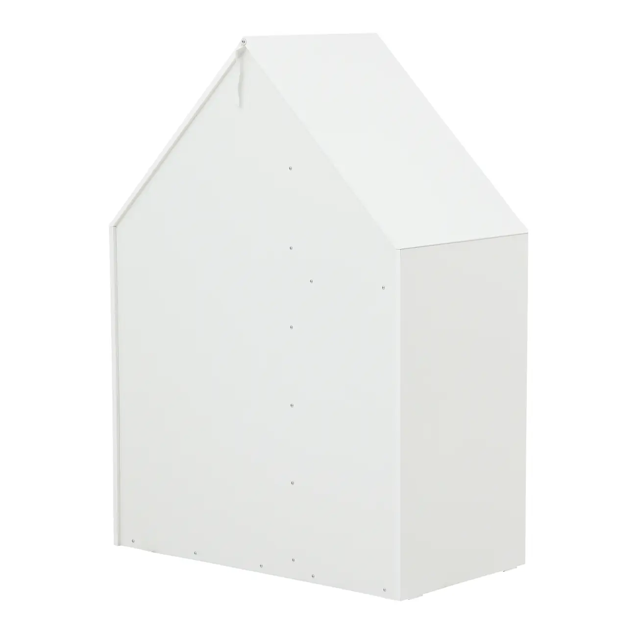 ESTANTE/ESCRIVANINHA INFANTIL 96 CM X 1,32 M MINICIDADE - BRANCO/NATURAL WASHED - Foto 5