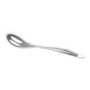 COLHER VAZADA 32 CM SILIKS - INOX/ARGILA - Foto 3