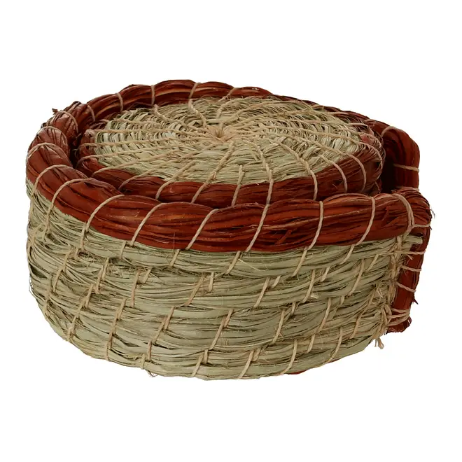 PORTA-COPOS CONJUNTO 4 PEÇAS MACAÍBA - CASTANHO/VERDE - Foto 3