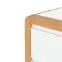 CÔMODA 4 GAVETAS 90 CM X 45 CM KANT - BRANCO/AMÊNDOA - Foto 6