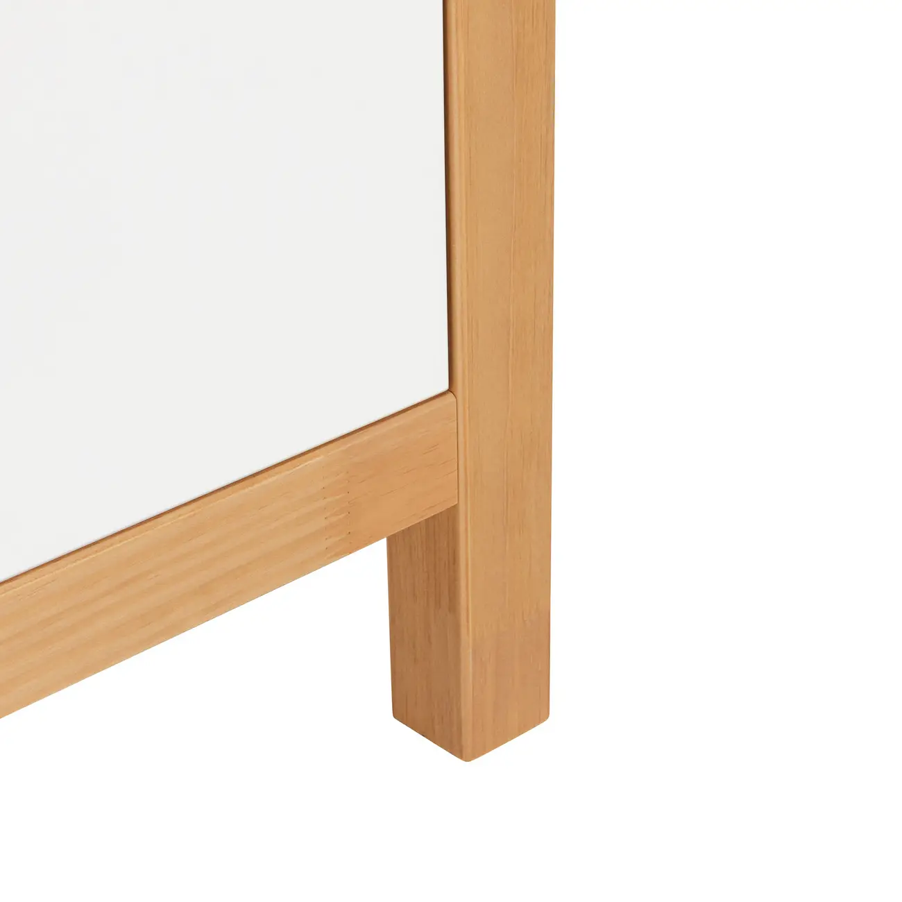 CÔMODA 4 GAVETAS 90 CM X 45 CM KANT - BRANCO/AMÊNDOA - Foto 7