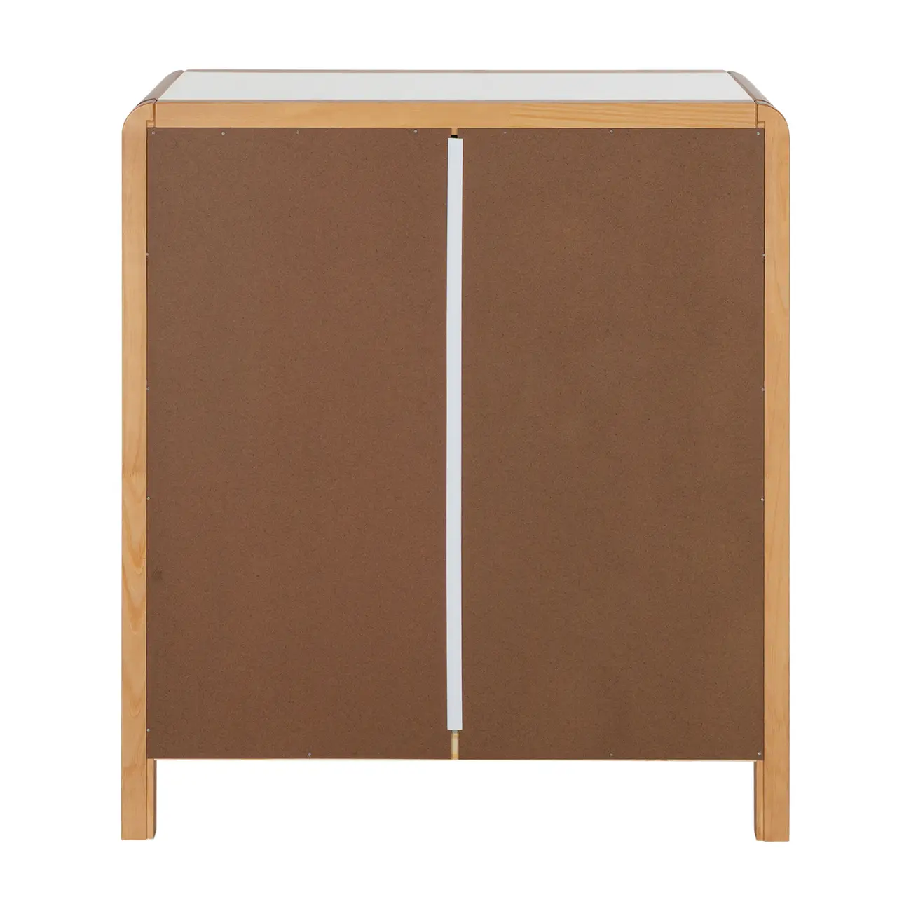 CÔMODA 4 GAVETAS 90 CM X 45 CM KANT - BRANCO/AMÊNDOA - Foto 8