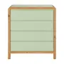 CÔMODA 4 GAVETAS 90 CM X 45 CM KANT - SÁLVIA/AMÊNDOA - Foto 1