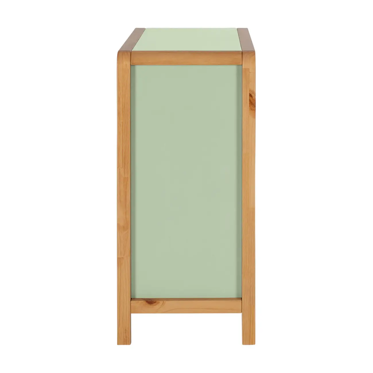 CÔMODA 4 GAVETAS 90 CM X 45 CM KANT - SÁLVIA/AMÊNDOA - Foto 4
