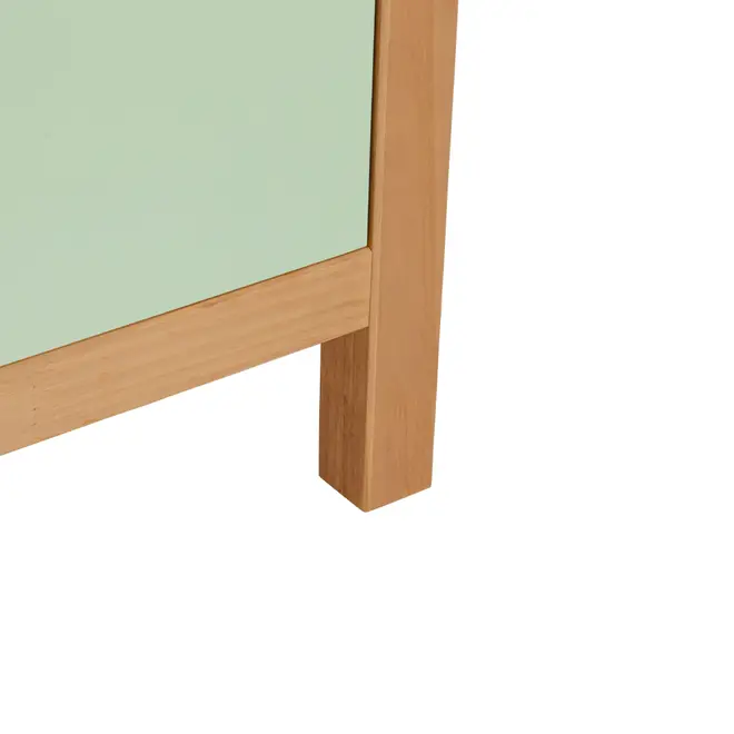 CÔMODA 4 GAVETAS 90 CM X 45 CM KANT - SÁLVIA/AMÊNDOA - Foto 7
