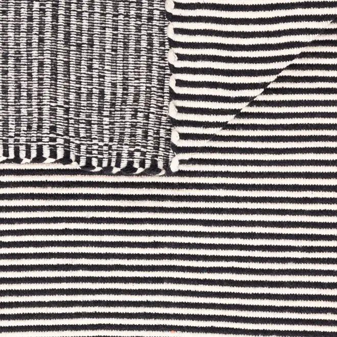 TAPETE 1,50 M X 2 M VIRA E VOLTA - NATURAL/PRETO - Foto 6