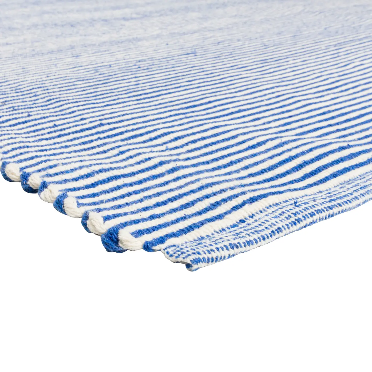 TAPETE 1,50 M X 2 M VIRA E VOLTA - NATURAL/AZUL ESCURO - Foto 4