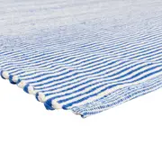 TAPETE 1,50 M X 2 M VIRA E VOLTA - NATURAL/AZUL ESCURO - Foto 4
